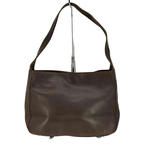 マーガレットハウエル MARGARET HOWELL ロゴ 刻印 レザー ワンショルダー バッグ レディース