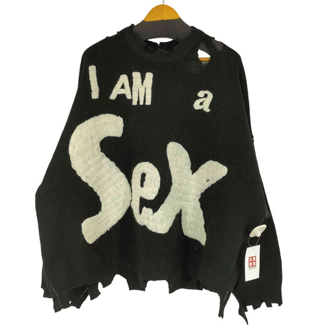 セントマイケル SAINT MICHAEL 24AW SP_CREW KNT / I AM A メンズ import:XL