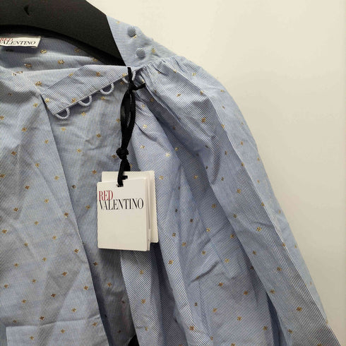レッドヴァレンティノ RED VALENTINO ボウタイ パフスリーブ ブラウス レディース EUR:38