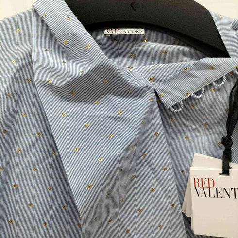 レッドヴァレンティノ RED VALENTINO ボウタイ パフスリーブ ブラウス レディース EUR:38