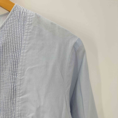 アーペーセー A.P.C. ATELIER PRODUCTION CREATION ピンタック ノーカラー プルオーバー シャツ ブラウス レディース import:XS