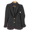 ザラ ZARA ショルダーパッド フィットブレザー 金ボタン レディース import:S