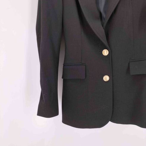 ザラ ZARA ショルダーパッド フィットブレザー 金ボタン レディース import:S