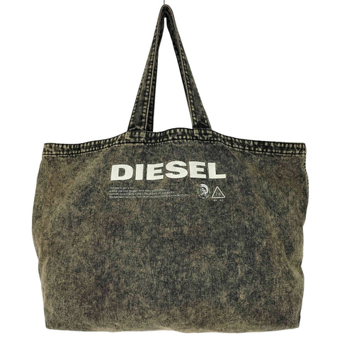ディーゼル DIESEL ケミカルウオッシュ デニムトートバッグ メンズ