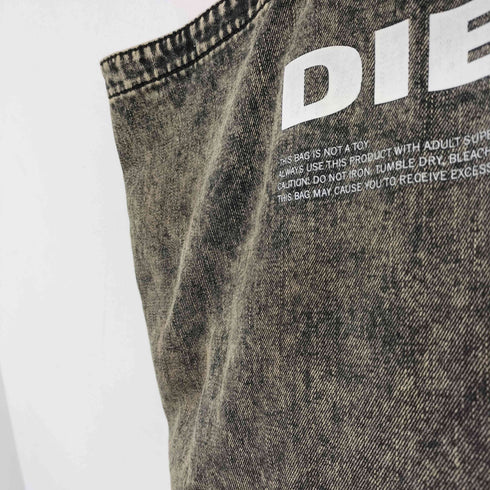 ディーゼル DIESEL ケミカルウオッシュ デニムトートバッグ メンズ