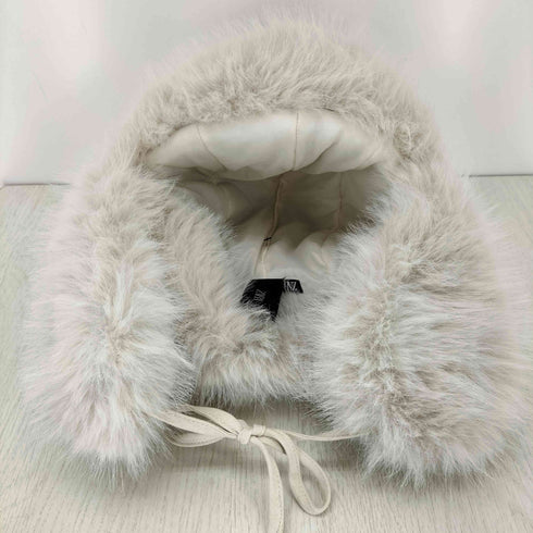 ザラ ZARA フェイクファーパイロットハット レディース S