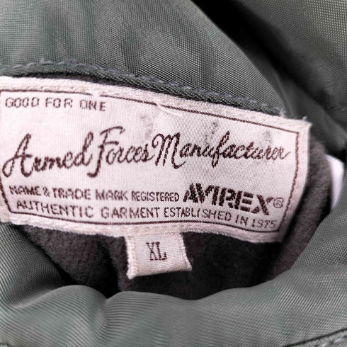 アヴィレックス AVIREX MA-1 LIGHT ZONE フライトジャケット リバーシブル メンズ import:XL