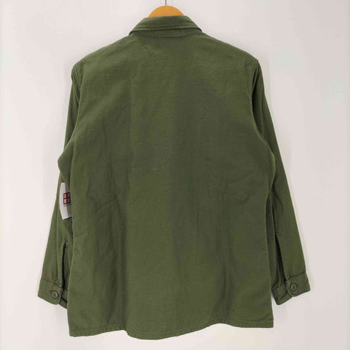 ユーエスアーミー U.S. ARMY 60S SATTEN OG 107 コットン サテン ミリタリー シャツ 1968年製 メンズ 15 1/2×33