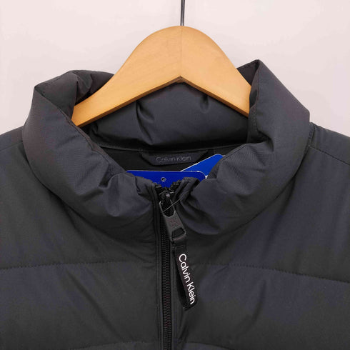 カルバンクライン CALVIN KLEIN ジップアップ パテッド ジャケット メンズ import:L