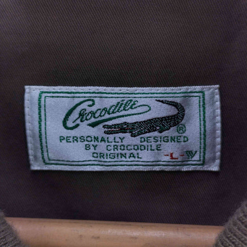 クロコダイル crocodile 裏地チェック スイングトップ メンズ JPN:L