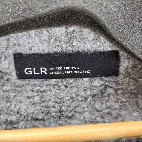 グリーンレーベルリラクシングスタンダード GLR STANDARD フラッフィー ブークレ クルーネック ニット メンズ JPN:M