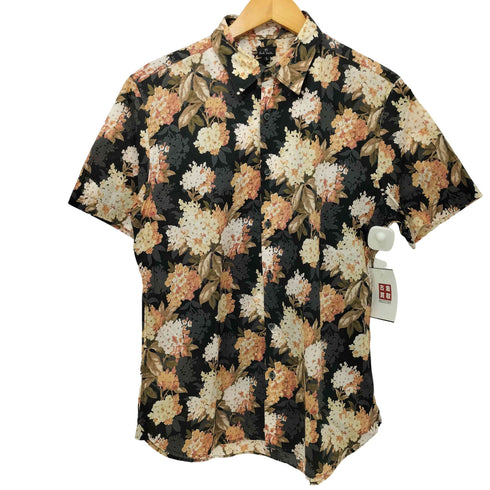 ピーエスポールスミス PS Paul Smith 花柄 レギュラーカラー 半袖シャツ メンズ import:L