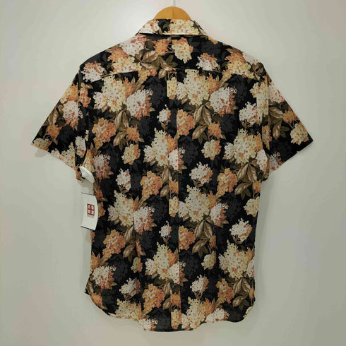 ピーエスポールスミス PS Paul Smith 花柄 レギュラーカラー 半袖シャツ メンズ import:L