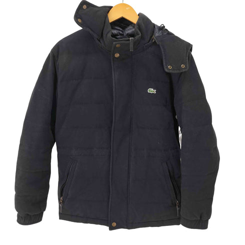 ラコステ LACOSTE コットンピケダウンジャケット メンズ import:M
