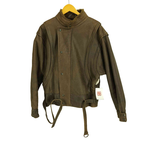 Real Seepskin スペイン産レザージャケット メンズ FR:48