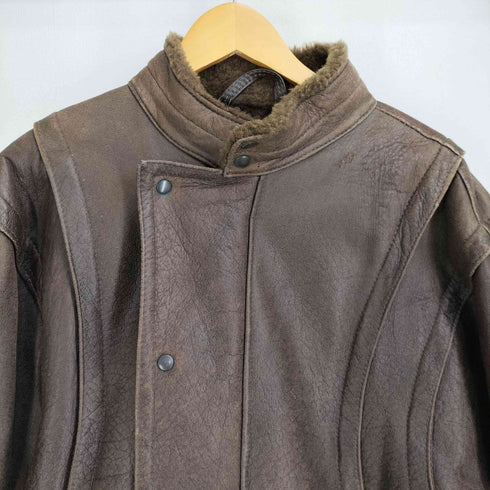 Real Seepskin スペイン産レザージャケット メンズ FR:48
