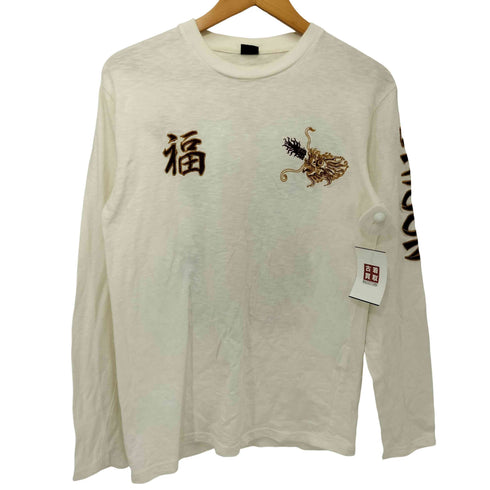 アヴィレックス AVIREX 龍 刺繍 L/S カットソー 長袖 メンズ import:M