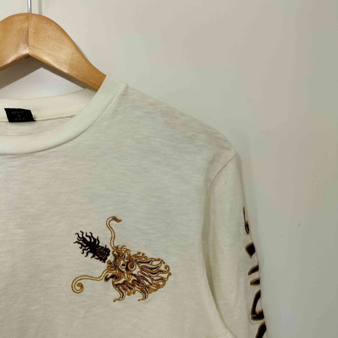 アヴィレックス AVIREX 龍 刺繍 L/S カットソー 長袖 メンズ import:M