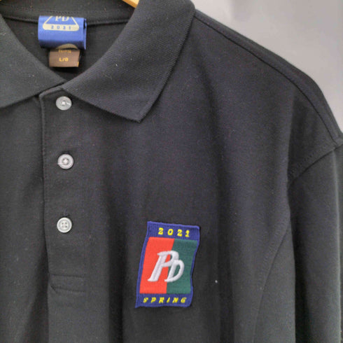 パラノイド PARANOID ロゴワッペン ロングスリーブ ポロシャツ メンズ L