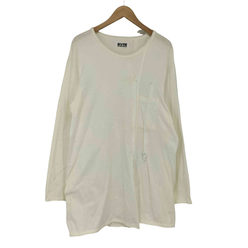 サイトバイヨウジヤマモト syte by Yohji Yamamoto フロントジップロングカットソー メンズ JPN:3