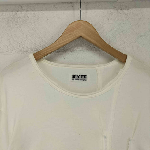 サイトバイヨウジヤマモト syte by Yohji Yamamoto フロントジップロングカットソー メンズ JPN:3