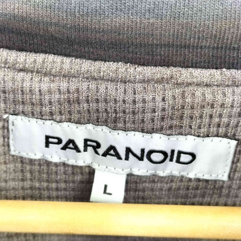 パラノイド PARANOID GRAIN ZIP HOODIE メンズ JPN:L