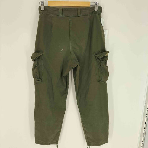 フレンチアーミー FRENCH ARMY 70S フランス空軍 M64 ボタンフライ ミリタリー コンバット カーゴ パンツ 1971年製 メンズ 76C