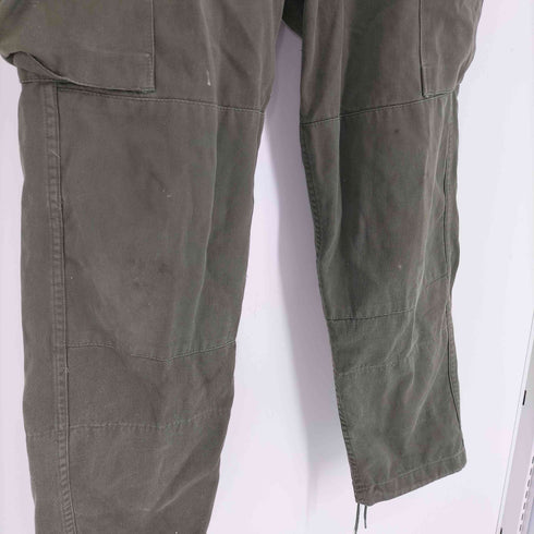 フレンチアーミー FRENCH ARMY 70S フランス空軍 M64 ボタンフライ ミリタリー コンバット カーゴ パンツ 1971年製 メンズ 76C