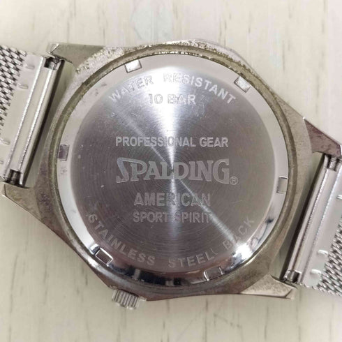 スポルディング SPALDING water resist 10bar 腕時計 メンズ