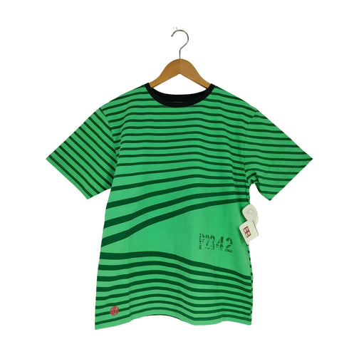 パラノイド PARANOID 24SS Horizontal Stripe t-Shirt 閃光 ストライプ クルーネックTシャツ メンズ import:L