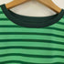パラノイド PARANOID 24SS Horizontal Stripe t-Shirt 閃光 ストライプ クルーネックTシャツ メンズ import:L
