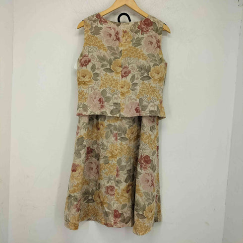 ローラアシュレイ LAURA ASHLEY フラワープリントリネンセットアップ レディース 11