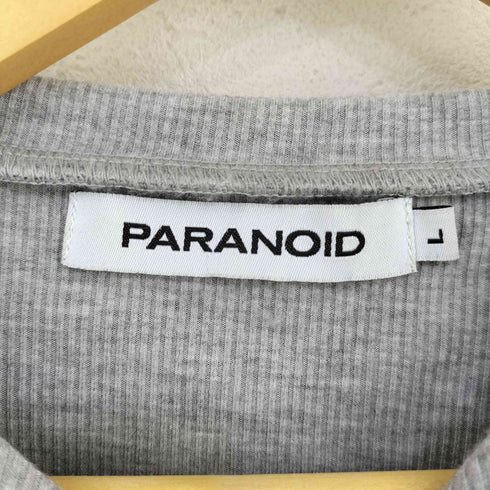 パラノイド PARANOID サムホール Vネック レイヤード ロングスリーブカットソー レディース