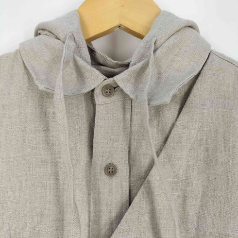 パラノイド PARANOID 25SS LINEN HOODED PANEL SHIRT リネン フード パネル シャツ メンズ