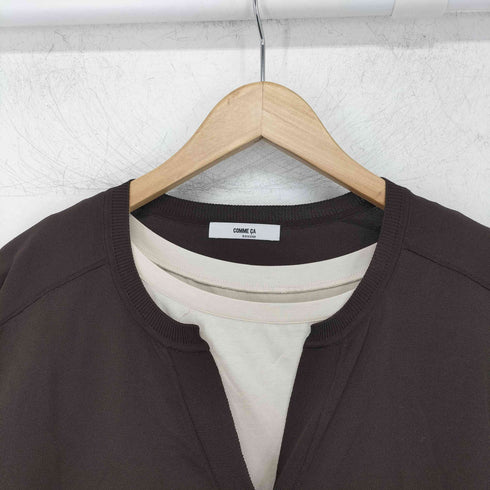 コムサ COMME CA キーネック カーディガン レディース JPN:11号