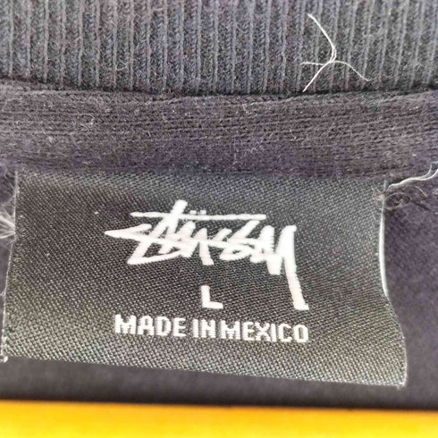 ステューシー Stussy ブラックロゴTシャツ メンズ import:L