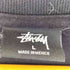 ステューシー Stussy ブラックロゴTシャツ メンズ import:L