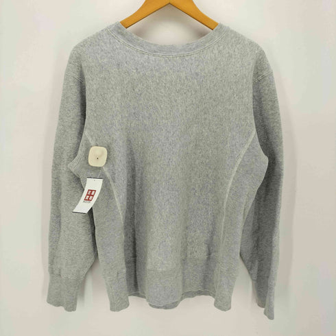チャンピオン Champion 別注 青タグ 復刻 REVERSE WEAVE リバースウィーブ キャラクター 染み込み プリント スウェット メンズ import:L