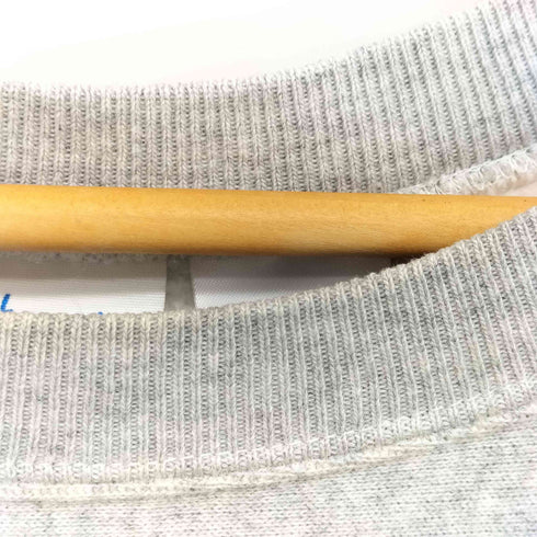 チャンピオン Champion 別注 青タグ 復刻 REVERSE WEAVE リバースウィーブ キャラクター 染み込み プリント スウェット メンズ import:L