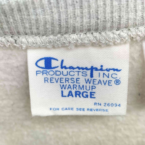 チャンピオン Champion 別注 青タグ 復刻 REVERSE WEAVE リバースウィーブ キャラクター 染み込み プリント スウェット メンズ import:L