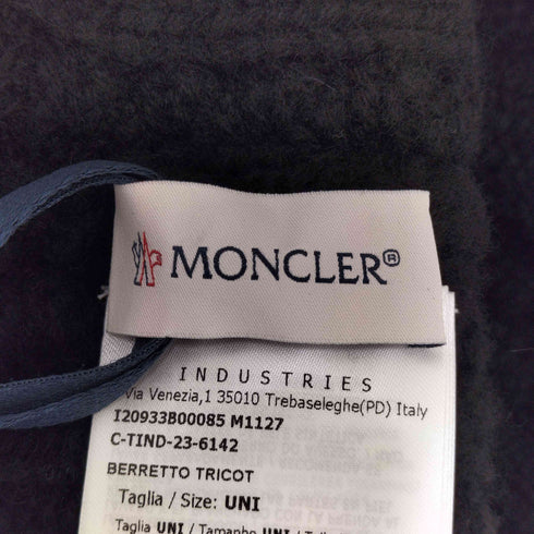 モンクレール MONCLER BERRETTO TRICOTカシミヤ混ニットキャップ メンズ