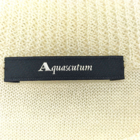 アクアスキュータム AQUASCUTUM リネンニット レディース JPN:9号