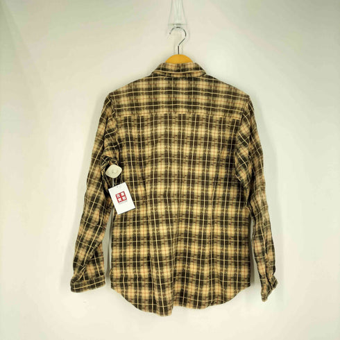 ウールリッチ WOOLRICH インド製 折柄 チェックシャツ レディース import:L