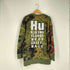 アディダスオリジナルス adidas Originals Pharrell Williams Hu Hiking Sweat With Back Print In Green メンズ O