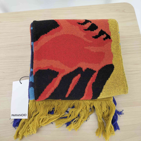 パラノイド PARANOID 25AW PUMP COTTON SCARF パルプ コットン スカーフ マフラー メンズ