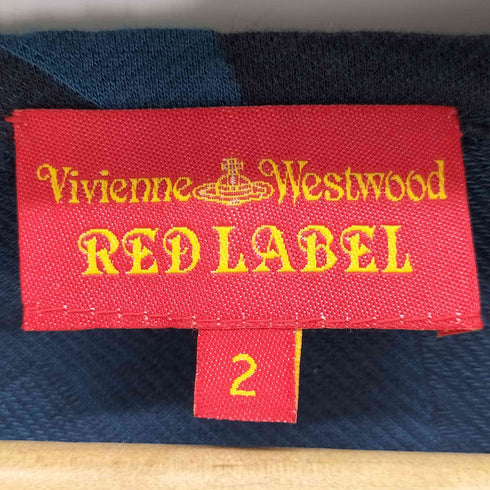 ヴィヴィアンウエストウッドレッドレーベル Vivienne Westwood RED LABEL オーブ刺繍ロゴ 七分袖カットソー レディース 2