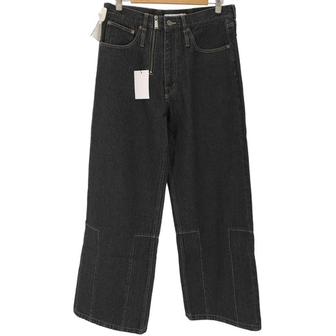 パラノイド PARANOID 25SS Two Zips Straight Wide Denim ツージップ ストレート ワイド デニム パンツ メンズ JPN:L