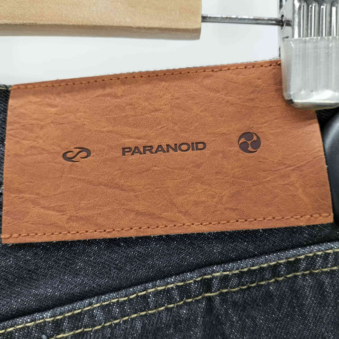 パラノイド PARANOID 25SS Two Zips Straight Wide Denim ツージップ ストレート ワイド デニム パンツ メンズ JPN:L