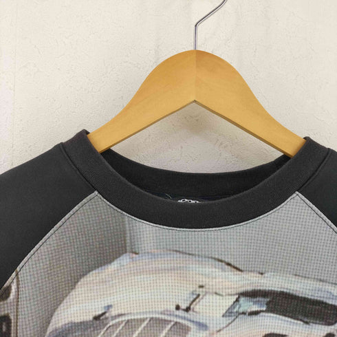 MODITEC カーフォトプリントラグランTシャツ メンズ import:S