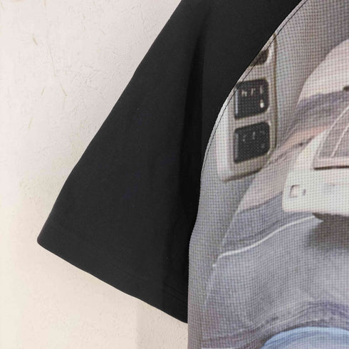 MODITEC カーフォトプリントラグランTシャツ メンズ import:S